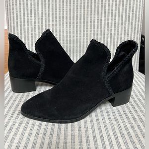 Lucky Brand Terisha bootie in black suede
